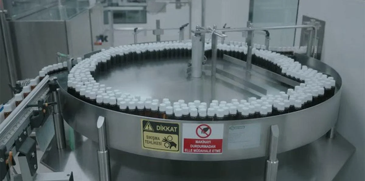 WM Çerkezköy / Non Sterile Likit ve Yarı Katı İlaç Üretimi / Vidalı Kapak Hattı